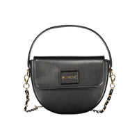 Borsa a mano da donna Mario Valentino in poliuretano nero