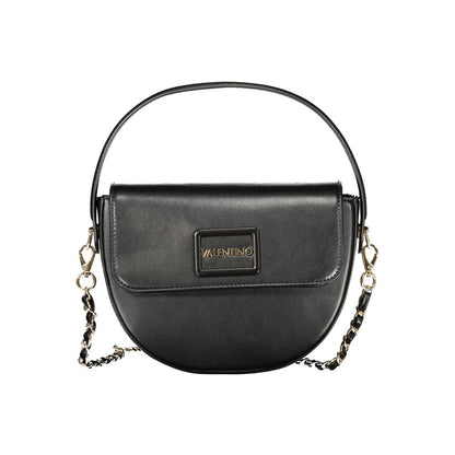 Borsa a mano da donna Mario Valentino in poliuretano nero