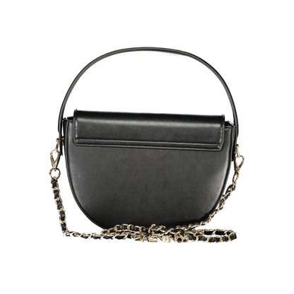 Borsa a mano da donna Mario Valentino in poliuretano nero