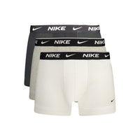 Boxer da uomo Nike in cotone grigio
