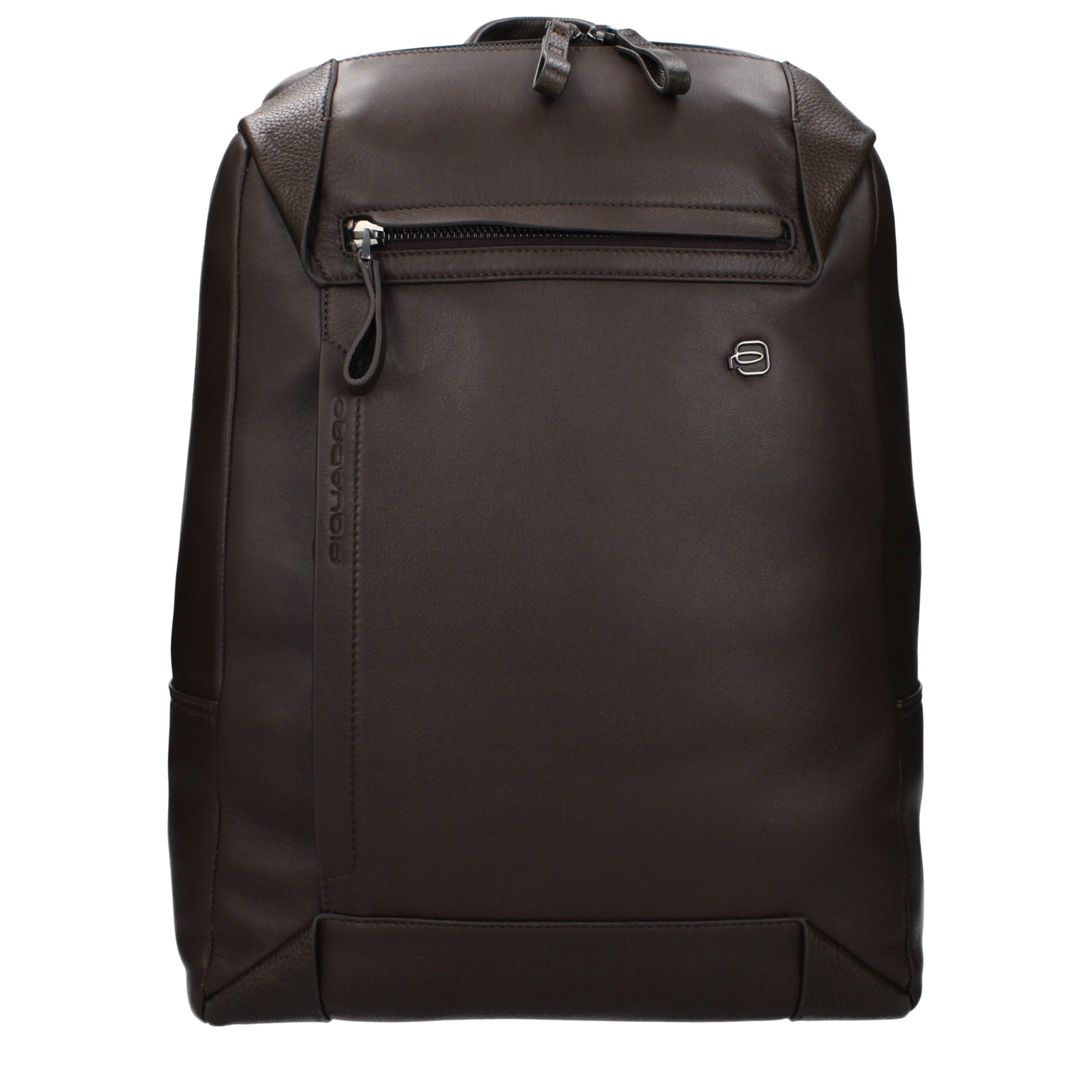 Sac à dos en cuir marron Piquadro
