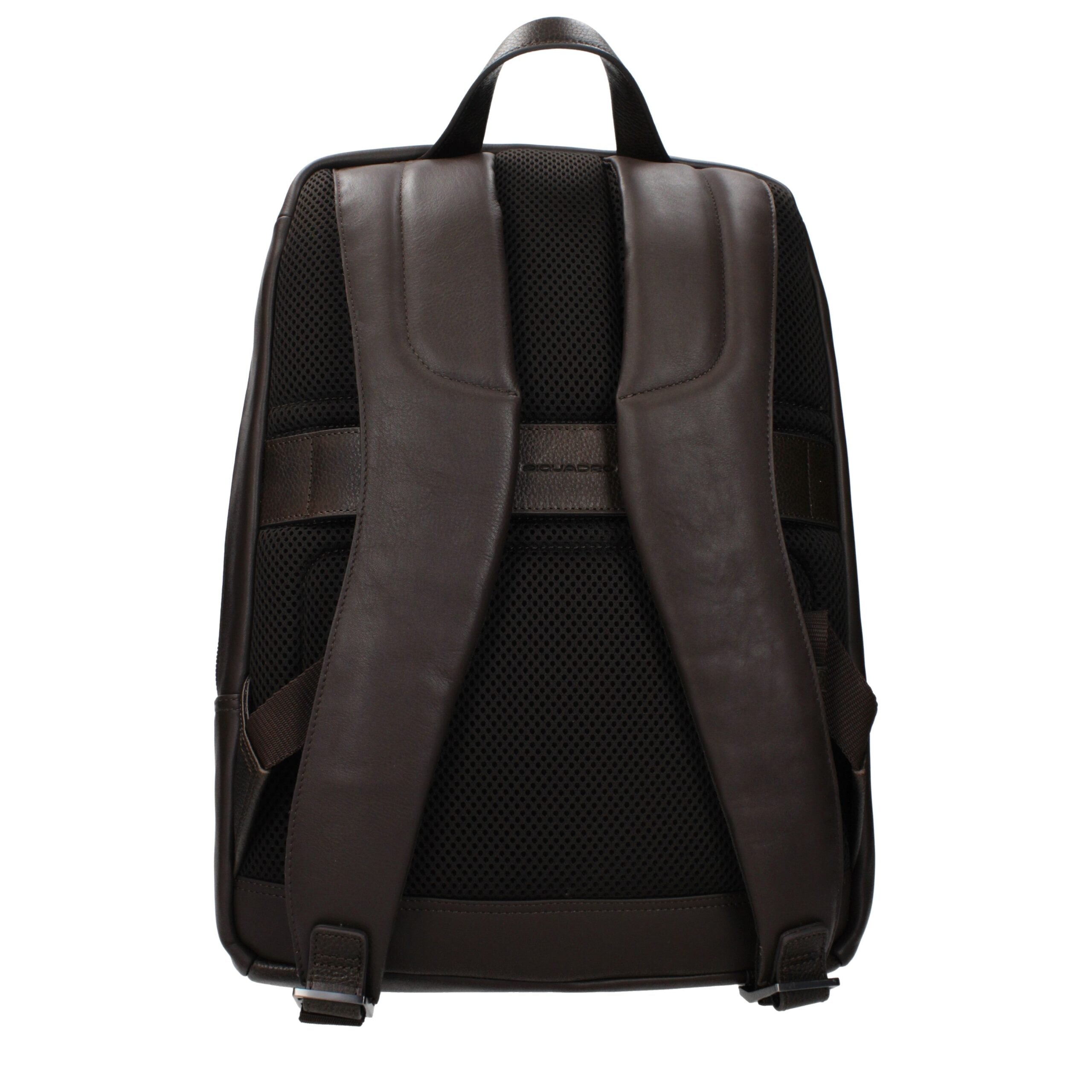 Sac à dos en cuir marron Piquadro