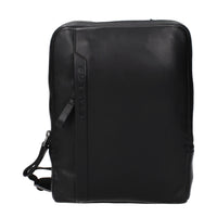 Borsa a tracolla in pelle nera Piquadro