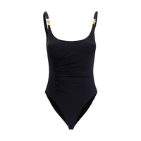 Costume intero Versace in poliammide nero