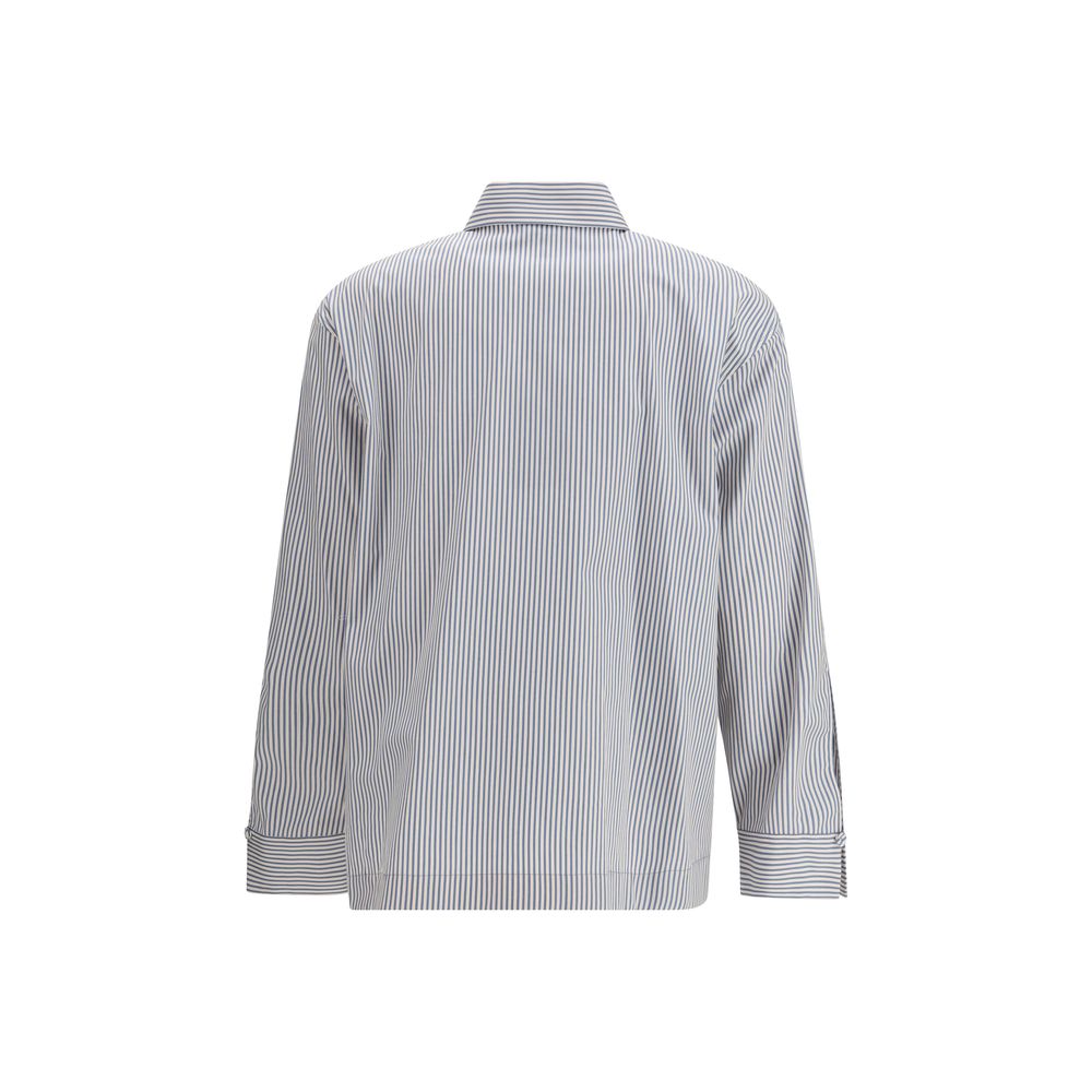 Camicia in cotone multicolore Fendi