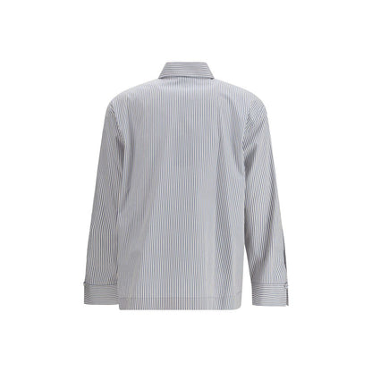 Camicia in cotone multicolore Fendi