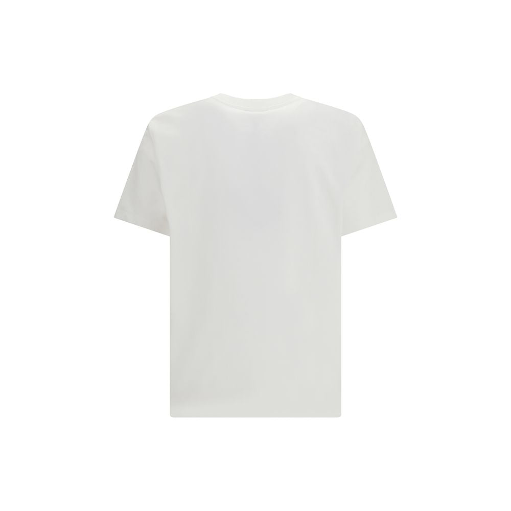 Maglietta bianca in cotone Balmain